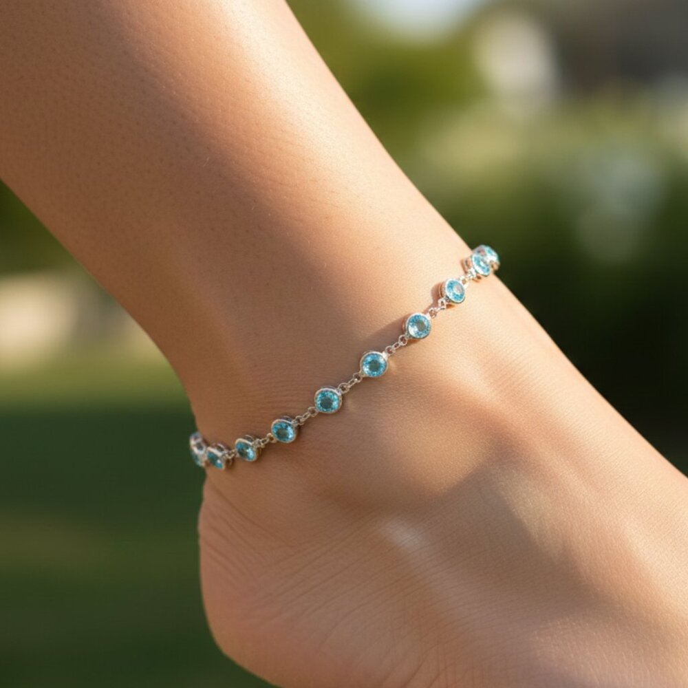 "Dainty Anklet for Women – Elegant Everyday Jewelry & Perfect Gift | MLCRC1634